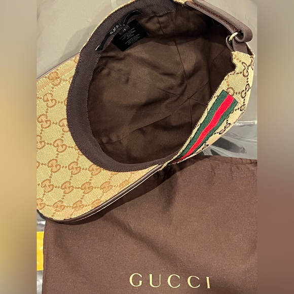 Gucci Original GG canvas baseball hat with Web - Picture 7 of 7